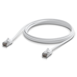 Ubiquiti UniFi Premium Patch Cable Outdoor 2m - Patch kabel, venkovní, Cat6A, bílý, 2m