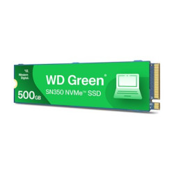 WD Green SN350 NVMe SSD WDS500G2G0C-00CDH0 - SSD - 500 GB - interní - M.2 2280 - PCIe 3.0 x4 (NVMe)
