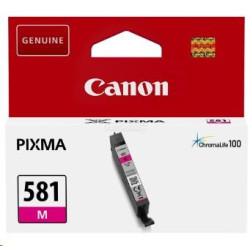 Canon CARTRIDGE CLI-581 purpurová pro PIXMA TS615x, TS625x, TS635x, (237 str.) BAZAR POŠKOZENÝ OBAL