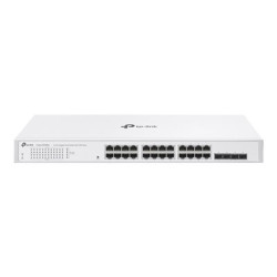 TP-Link Festa FS328G V1 - Přepínač - inteligentní - 24 x 10 100 1000Base-T + 4 x 1 Gigabit SFP - Lze montovat do rozvaděče