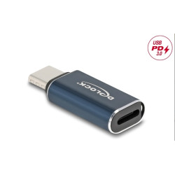 Delock Adaptér ze zástrčkového konektoru USB 2.0 Type-C™ na zásuvkový Lightning™, PD 3.0