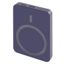 EMOS POWERBANKA WI 522, bezdrátové nabíjení 20W, 5.000mAh, MODRÁ, 1xUSB-C