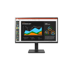 LG 27BQ75QB-B LCD IPS/PLS 27" 2560 x 1440 5ms 350nitů 1000:1 75Hz Repro Pivot USB-C Černá