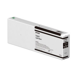 Epson T55K7 - 700 ml - světle černý - originální - inkoustová cartridge - pro SureColor SC-P6000, SC-P7000, SC-P7000V, SC-P8000, SC-P9000, SC-P9000V