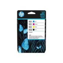 HP 950 951 - 4-balení - černá, žlutá, azurová, purpurová - originální - inkoustová cartridge - pro Officejet Pro 251dw, 276dw, 8100, 8600, 8610, 8620, 8630