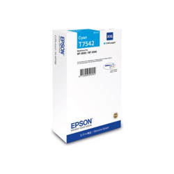 Epson T7542 - 69 ml - velikost XXL - azurová - originální - inkoustová cartridge - pro WorkForce Pro WF-8090, WF-8590
