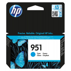 HP inkoustová kazeta 951 azurová CN050AE originál