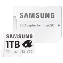 SAMSUNG PRO Plus Sonic the Hedgehog™ microSDXC 1TB + SD Adaptér CL10 UHS-I U3 A2 V30