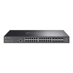 TP-Link Omada SX3832 V1.6 - Přepínač - L2+ - řízený - 24 x 100 1000 2.5G 5G 10GBase-T + 8 x 10Gb Ethernet SFP+ - Lze montovat do rozvaděče