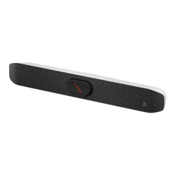 Poly Studio V12 - USB videolišta - certifikováno pro Microsoft Teams, certifikováno pro Zoom - bílá