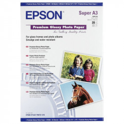 EPSON fotopapír C13S041316 A3+ Premium Glossy Photo Paper 20ks