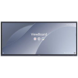 ViewSonic Flat Touch Display IFP92UW 92" WUHD 128GB 8GB 450cd Android OPS HDMI USB-C Subwoofer Speaker Black