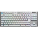 Logitech G915 X LIGHTSPEED TKL Low-Profile Wireless Gaming Keyboard - TACTILE - WHITE - US - 2.4GHZ BT - USB-C - EMEA