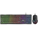 GENIUS GX GAMING Scorpion KM-GX3 drátový set klávesnice s myší RGB podsvícení Copilot USB černá CZ+SK layout
