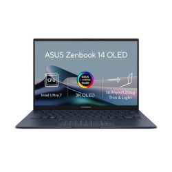 ASUS Zenbook 14 OLED UX3405CA-OLED381X 14" U7-255H 32 GB 1 TB Intel Arc 140T Windows 11 Pro Modrá