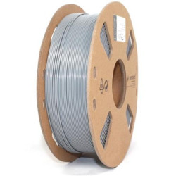 GEMBIRD Tisková struna (filament), PETG, 1,75mm, 1kg, šedá