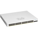 Cisco switch CBS220-48P-4X-EU (48xGbE,4xSFP+,48xPoE+,382W) - REFRESH 