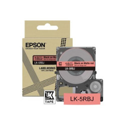 Epson Matte Red Black 18mm LK-5RBJ, C53S672072