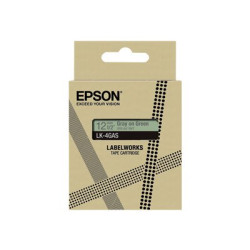 Epson Soft Green Gray 12mm LK-4GAS, C53S672105