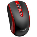 GENIUS ECO-8150 Red 1200 dpi bezdrátová dobíjecí Copilot 4tlačítková černočervená