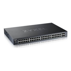 Zyxel XGS1935 Series XGS1935-52 - Přepínač - spravováno - L3 Lite - inteligentní - 48 x 10 100 1000 + 4 x 10 Gigabit SFP+ (uplink) - Lze montovat do rozvaděče - pro Zyxel DAC10G-1M v2, DAC10G-3M v2, SFP10, SFP-1000, SFP-BX1310-10, SFP-BX1550, SFP-SX-D