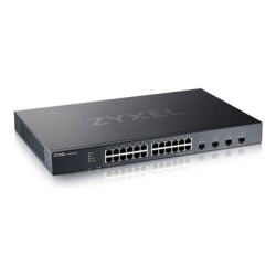 Zyxel XGS1935 Series XGS1935-28 - Přepínač - spravováno - L3 Lite - inteligentní - 24 x 10 100 1000 + 4 x 10 Gigabit SFP+ (uplink) - Lze montovat do rozvaděče - pro Zyxel DAC10G-1M v2, DAC10G-3M v2, SFP10, SFP-1000, SFP-BX1310-10, SFP-BX1550, SFP-SX-D