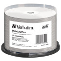 VERBATIM CD-R 700MB DLP 52x 80min WIDE Profesional Printable 50pack spindle