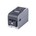 Brother TD-2350D203 - Etiketový tiskový tiskárna - Č B - přímý termální - role papíru (6,3 cm) - 203 dpi - až 152.4 mm s - Wi-Fi(n), Bluetooth 5.2, LAN, USB 2.0, hostitel USB