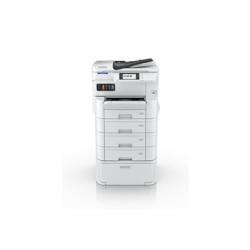 Epson WorkForce Pro EM-C7100DWF BAM - Multifunkční tiskárna - barva - tryskový - A3 (297 x 420 mm) (originální) - A3 (média) - až 22 stran min. (kopírování) - až 25 stran min. (tisk) - 335 listy - 33.6 Kbps - Gigabit LAN, Wi-Fi(ac), USB 3.0, USB 2.0, hostitel USB