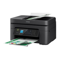 Epson WorkForce WF-2935DWF - Multifunkční tiskárna - barva - tryskový - 216 x 297 mm (originální) - A4 Letter (média) - až 10 stran min. (tisk) - 100 listy - 33.6 Kbps - USB 2.0, Wi-Fi(n)