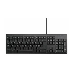 Kensington KB100 EQ - Klávesnice - full size - USB - QWERTY - skandinávské jazyky - černá - OEM - FSC karton