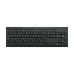 Kensington KB150 EQ - Klávesnice - full size - bezdrátový - 2.4 GHz - QWERTY - britská - FSC karton