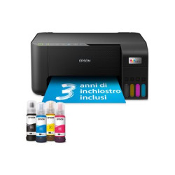 Epson EcoTank ET-2865 - Multifunkční tiskárna - barva - tryskový - ITS - A4 (média) - až 10 stran min. (tisk) - 100 listy - Wi-Fi, USB - černá