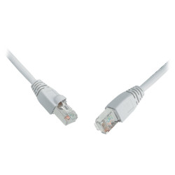 Solarix Patch kabel CAT5E SFTP PVC 10m šedý snag-proof C5E-315GY-10MB