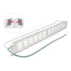 19 Keystone Patch Panel with 24 tiltabl, 19 Keystone Patch Panel with 24 tiltabl