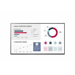 LG signage 50UL3J LCD IPS 50" 3840 x 2160 12ms 400 nitů 1200:1 60Hz 16/7