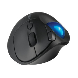 Kensington Pro Fit Ergo TB450 trackball Ergonomický Optický Bezdrátový 2.4GHz & Bluetooth Černý