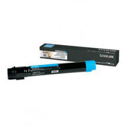 Tonerová cartridge Lexmark X950, X952, X954, cyan, X950X2CG, 24000s, extra high capacity,