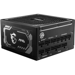 MSI zdroj MAG A1000GL PCIE5 1000W ATX3.1 akt. PFC 7 let celk. záruka 135mm fan modulární kabeláž 80PLUS Gold