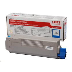 Oki Toner Cyan do C5850 C5950 MC560 (6 000 stránek)