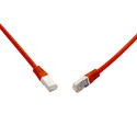 SOLARIX 10G patchkabel CAT6A SFTP LSOH 2m,červený