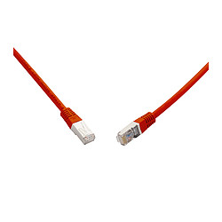 SOLARIX 10G patchkabel CAT6A SFTP LSOH 2m,červený
