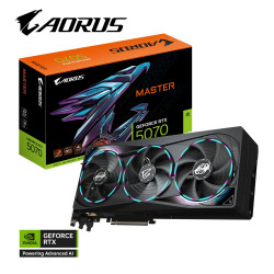 GIGABYTE AORUS GeForce RTX 5070 MASTER 12GB GDDR7