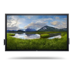 Dell P6524QT - 65" Třída úhlopříčky (64.53" zobrazitelný) displej LCD s LED podsvícením - interaktivní - s dotyková obrazovka (multi touch) - 4K UHD (2160p) 3840 x 2160