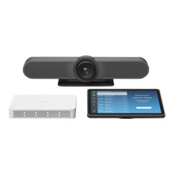 Logitech RoomMate + MeetUp + Tap IP - Souprava pro video konference (Logitech Tap IP, Logitech MeetUp) - Certifikováno pro Zoom Rooms, certifikováno pro Microsoft Teams, RingCentral Certified