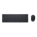 Dell Pro Compact Silent Keyboard and Mouse - KM555 - Klávesnice a sada myši - bezdrátový - 2.4 GHz, Bluetooth 5.1 - QWERTY - ukrajinská - s 3 years Advanced Exchange Service