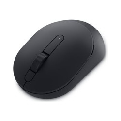 Dell Silent Mouse MS355 - Myš - pravák a levák - optické LED - 3 tlačítka - bezdrátový - 2.4 GHz, Bluetooth 5.1 LE - bezdrátový přijímač USB - černá - s 3 years Advanced Exchange Service