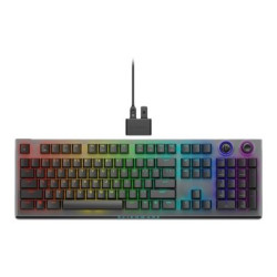 Alienware Tri-Mode AW920K - Klávesnice - AlienFX per-key RGB 16,8 milionů barev - bezdrátový - 2.4 GHz, Bluetooth 5.1, USB - QWERTY - americká angličtina - klávesový spínač: CHERRY MX Red - Dark Side of the Moon