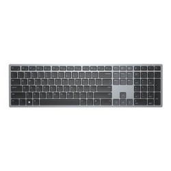 Dell Multi-Device KB700 - Klávesnice - bezdrátový - 2.4 GHz, Bluetooth 5.0 - QWERTZ - maďarská - titanová šedá - s 3 years Advanced Exchange Service