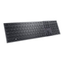 Dell Premier KB900 - Klávesnice - spolupráce - podsvícená - bezdrátový - 2.4 GHz, Bluetooth 5.1 - QWERTY - britská - grafit - s 3 years Advanced Exchange Service